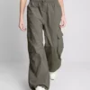 Colecția Primark | Pantaloni cargo cu talie medie și șnur Colecția Primark | Pantaloni cargo cu talie medie și șnur