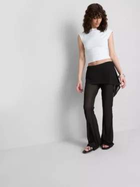 Colecția Primark | pantaloni cu fustă suprapusă din plasă