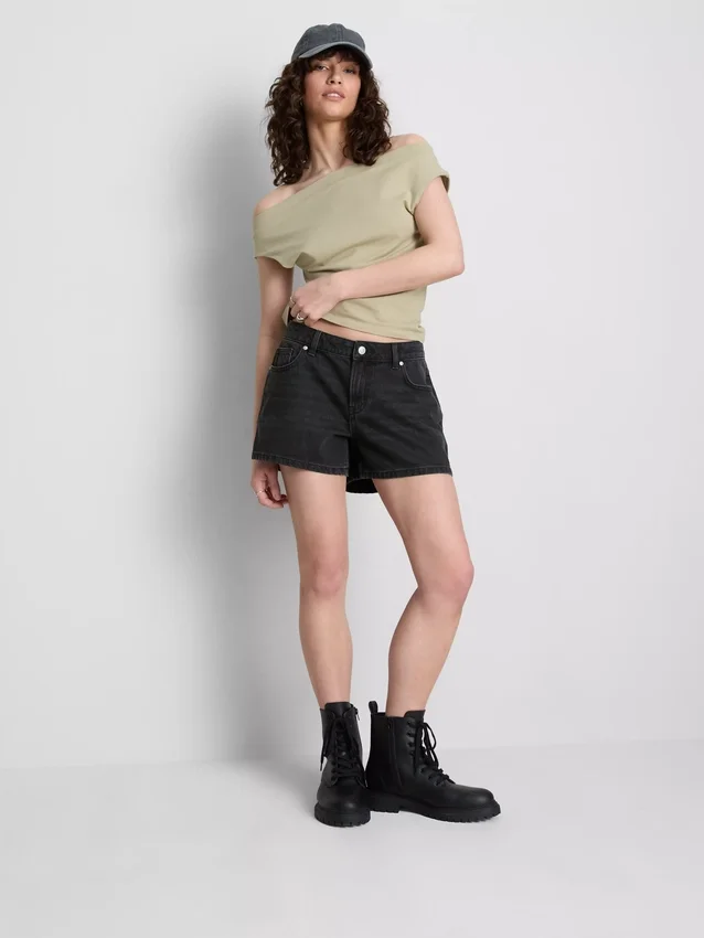 Colecția Primark | pantaloni scurți din denim de bumbac Colecția Primark | pantaloni scurți din denim de bumbac