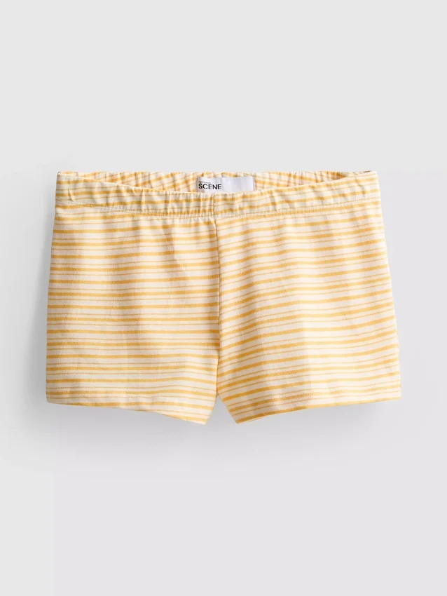 Colecția Primark | Pantaloni scurți mulati cu dungi, cu conținut ridicat de bumbac Colecția Primark | Pantaloni scurți mulati cu dungi, cu conținut ridicat de bumbac
