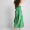 Colecția Primark | Rochie midi bandeau cu dungi și pliuri Colecția Primark | Rochie midi bandeau cu dungi și pliuri