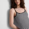 Colecția Primark | Rochie mini cu bretele și bordură contrastantă Colecția Primark | Rochie mini cu bretele și bordură contrastantă
