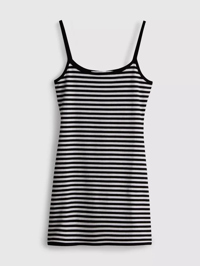 Colecția Primark | Rochie mini cu bretele și bordură contrastantă Colecția Primark | Rochie mini cu bretele și bordură contrastantă