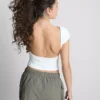 Colecția Primark | Top cu mâneci scurte și spate decupat Colecția Primark | Top cu mâneci scurte și spate decupat