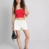 Colecția Primark | Tricou bandeau din jersey cu conținut ridicat de bumbac Colecția Primark | Tricou bandeau din jersey cu conținut ridicat de bumbac