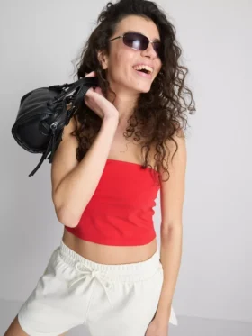 Colecția Primark | Tricou bandeau din jersey cu conținut ridicat de bumbac
