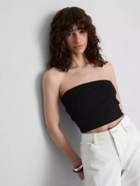 Colecția Primark | Tricou bandeau din jersey cu conținut ridicat de bumbac