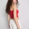 Colecția Primark | Tricou bandeau din jersey cu conținut ridicat de bumbac Colecția Primark | Tricou bandeau din jersey cu conținut ridicat de bumbac