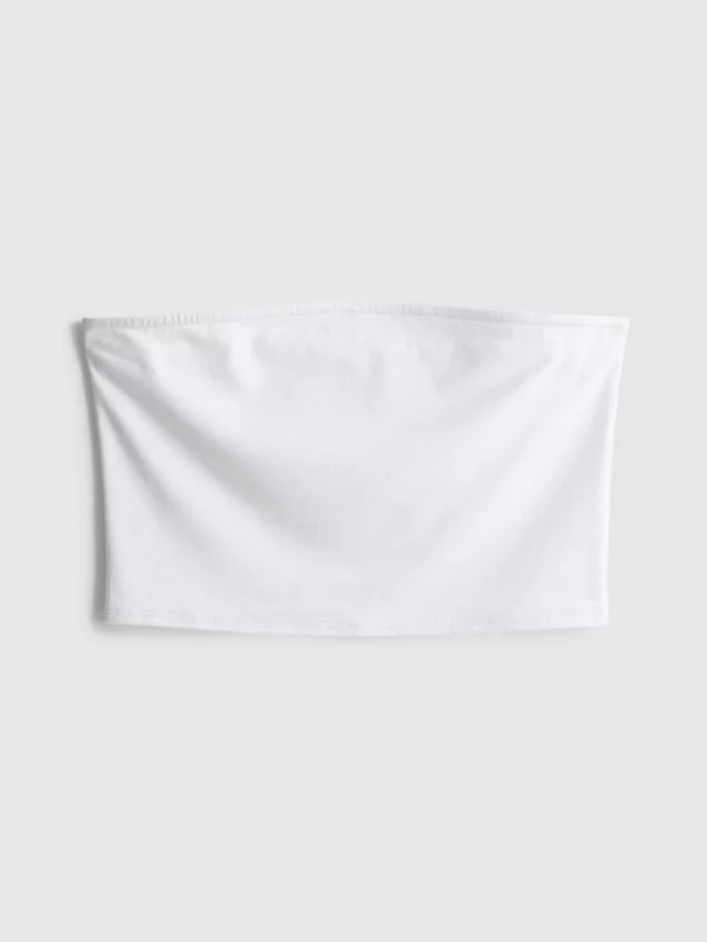 Colecția Primark | Tricou bandeau din jersey cu conținut ridicat de bumbac Colecția Primark | Tricou bandeau din jersey cu conținut ridicat de bumbac