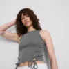 Colecția Primark | Tricou scurt cu detaliu de nod Colecția Primark | Tricou scurt cu detaliu de nod