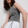 Colecția Primark | Tricou scurt cu detaliu de nod Colecția Primark | Tricou scurt cu detaliu de nod