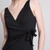 Costum de baie tip wrap cu efect de modelare a siluetei Costum de baie tip wrap cu efect de modelare a siluetei