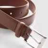 Curea din imitație de piele în stil clasic