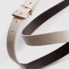 Curea reversibilă cu cataramă metalică Curea reversibilă cu cataramă metalică