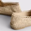 Espadrile cu dantelă