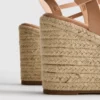 Espadrile cu platformă și ornamente