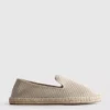 Espadrile tricotate cu talpă joasă