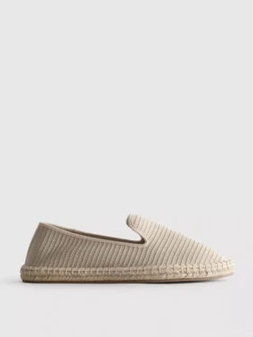 Espadrile tricotate cu talpă joasă