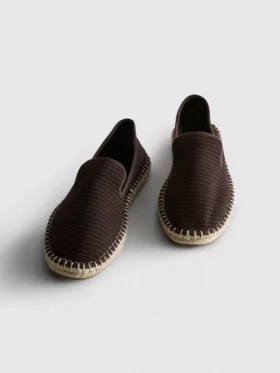 Espadrile tricotate cu talpă joasă