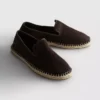 Espadrile tricotate cu talpă joasă