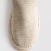 Espadrile tricotate cu talpă joasă