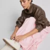 Fustă maxi în stil țărănesc, din bumbac, cu volane
