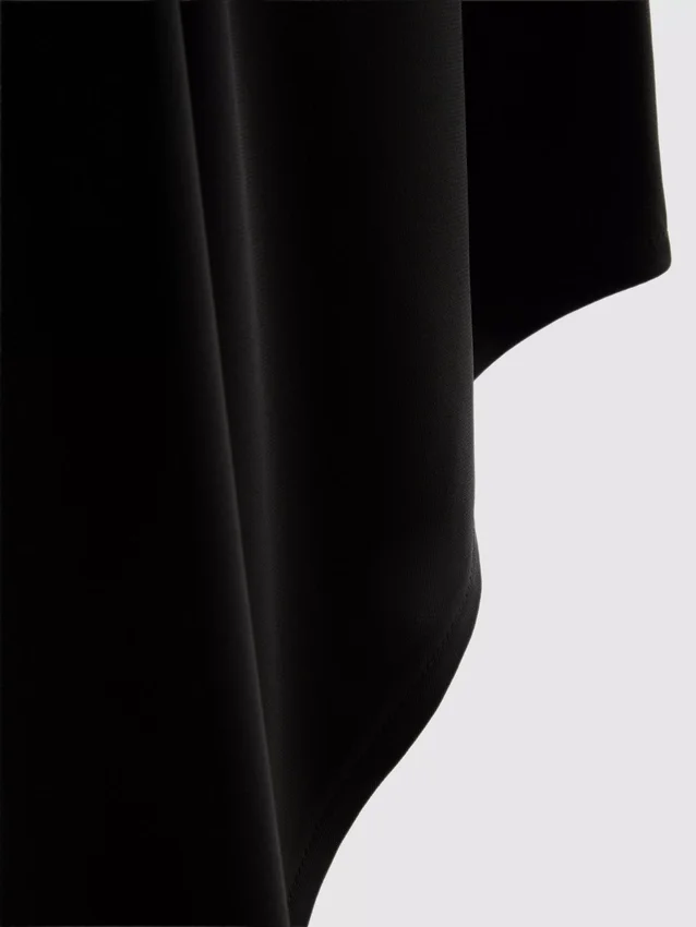 Fustă midi asimetrică din jersey Fustă midi asimetrică din jersey