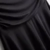 Fustă midi cu tiv în formă de batistă Fustă midi cu tiv în formă de batistă