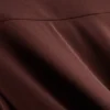 Fustă midi cu tiv în formă de batistă Fustă midi cu tiv în formă de batistă