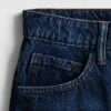 Fustă mini din denim de bumbac Fustă mini din denim de bumbac