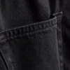 Fustă mini din denim de bumbac Fustă mini din denim de bumbac