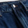 Fustă mini din denim de bumbac Fustă mini din denim de bumbac