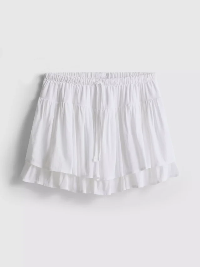 Fustă mini Rara cu șnur Fustă mini Rara cu șnur