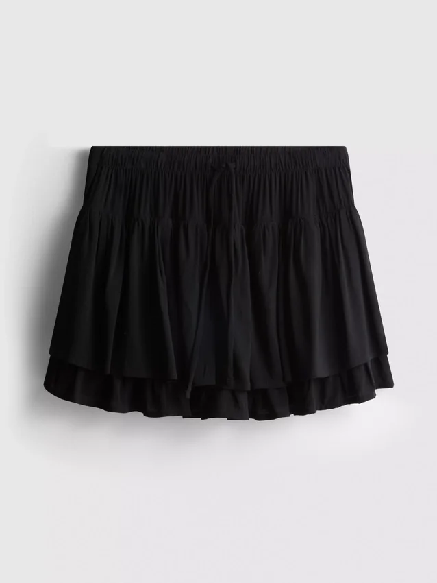 Fustă mini Rara cu șnur Fustă mini Rara cu șnur