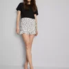 Fustă-pantalon cu buline Fustă-pantalon cu buline