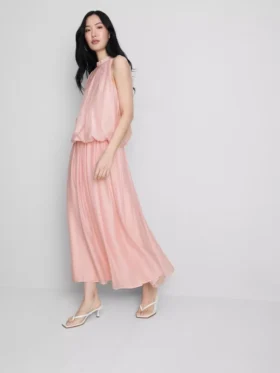 Fusta midi „The Edit A-Line Air Flow”