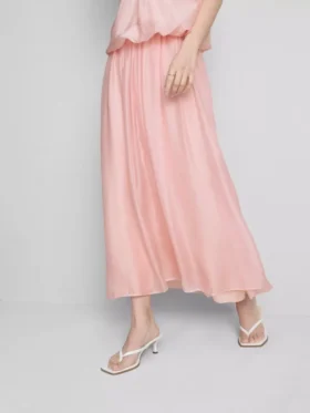 Fusta midi „The Edit A-Line Air Flow”