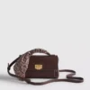 Geantă crossbody cu detaliu eșarfă