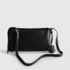 Geantă crossbody cu dublu panou de întărire