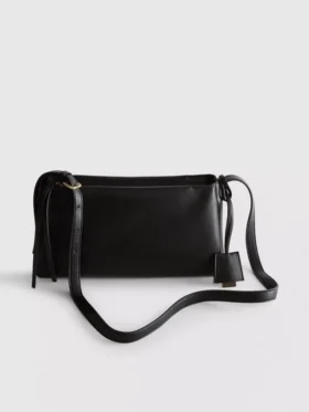Geantă crossbody cu dublu panou de întărire