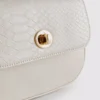 Geantă crossbody din piele sintetică cu imprimeu de șarpe