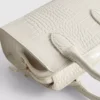 Geantă cu efect de piele de crocodil