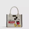 Geantă de mână din imitație de piele cu Mickey și prietenii de la Disney