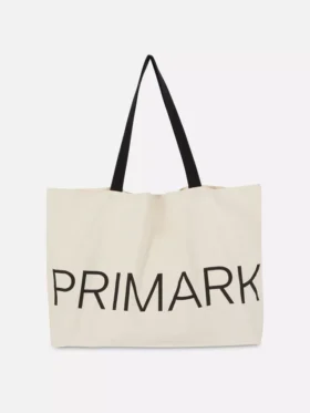 Geantă de pânză cu imprimeu grafic Primark