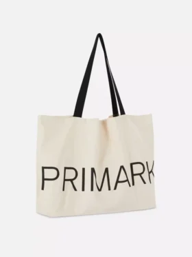 Geantă de pânză cu imprimeu grafic Primark