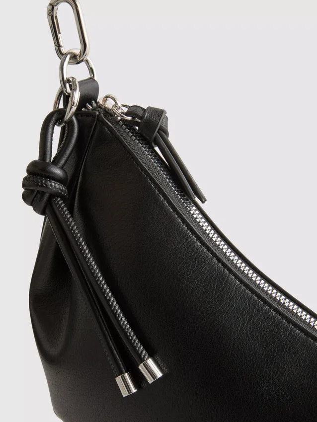 Geantă de umăr tip sling din imitație de piele Geantă de umăr tip sling din imitație de piele