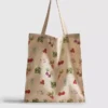 Geantă tote cu imprimeu vegetal Geantă tote cu imprimeu vegetal