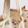 Geantă tote cu imprimeu vegetal Geantă tote cu imprimeu vegetal