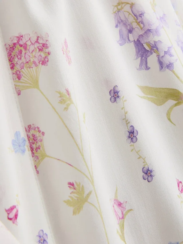 Halat mini cu imprimeu floral Halat mini cu imprimeu floral