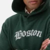 Hanorac cu glugă și imprimeu Boston Hanorac cu glugă și imprimeu Boston